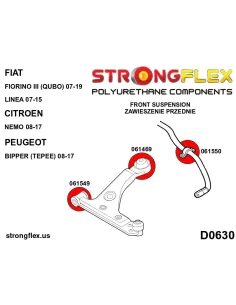 066077A: Front suspension bush kit SPORT 2