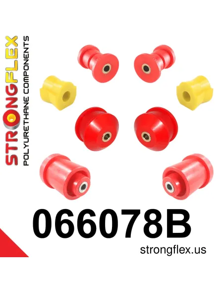 066078B: Front suspension and ream beam bush kit