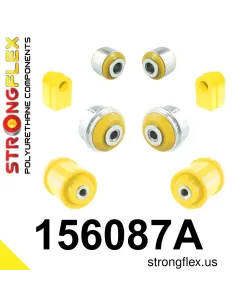 156087A: Front suspension and ream beam bush kit SPORT