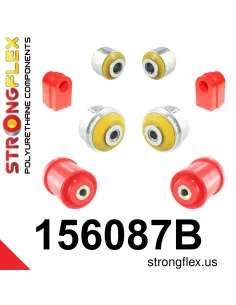 156087B: Front suspension and ream beam bush kit