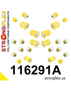 116291A: Full suspension polyurethane bush kit SPORT