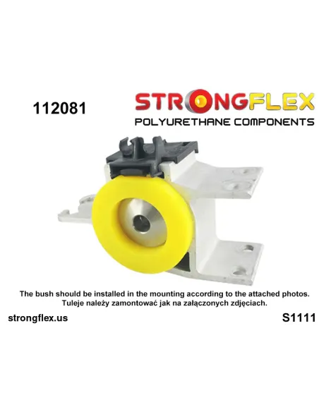 116291A: Full suspension polyurethane bush kit SPORT