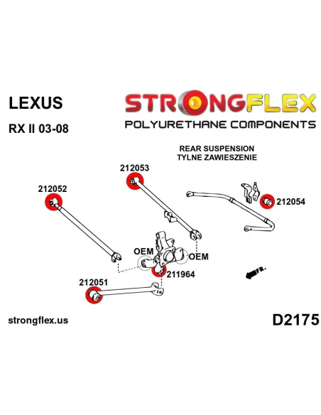 212054B: Rear stabilizer bush