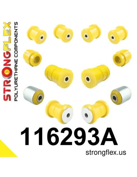 116293A: Front suspension bush kit SPORT