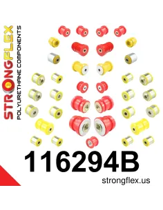 116294B: Full suspension polyurethane bush kit