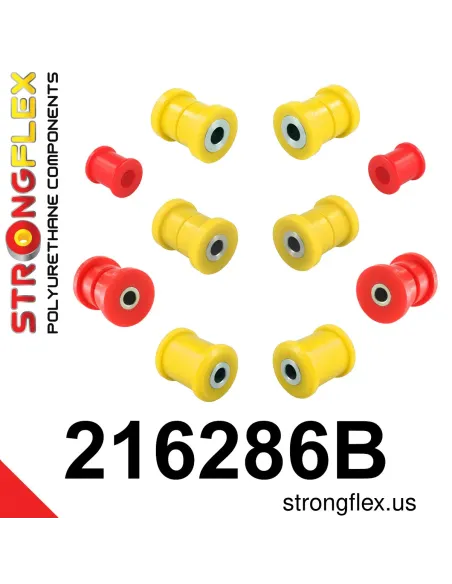 216286B: Rear suspension bush kit