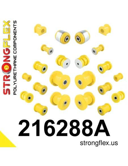 216288A: Full suspension bush kit SPORT
