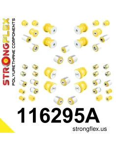 116295A: Full suspension polyurethane bush kit SPORT