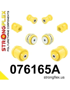 076165A: Front suspension and ream beam bush kit SPORT