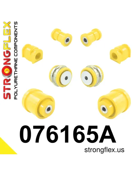 076165A: Front suspension and ream beam bush kit SPORT
