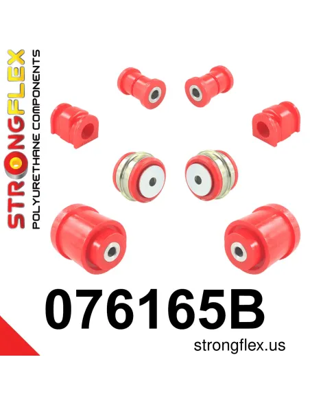 076165B: Front suspension and ream beam bush kit