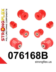 076168B: Front suspension and ream beam bush kit