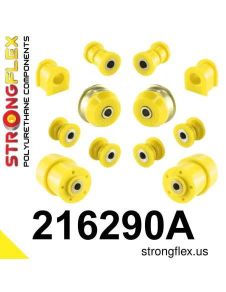 216290A: Full suspension bush kit SPORT