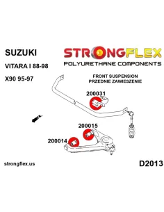 200014A: Front control arm – front bush SPORT 2