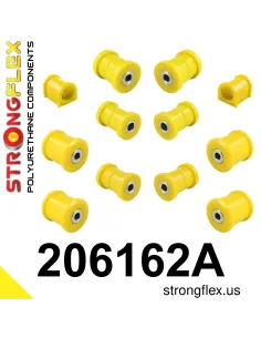206162A: Front and rear suspension bush kit SPORT
