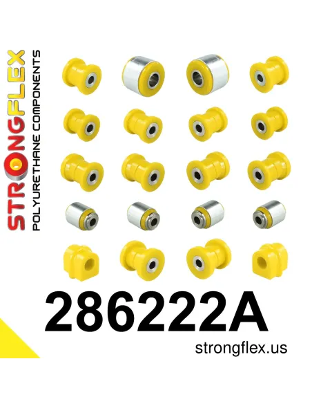286222A: Rear suspension bush kit SPORT