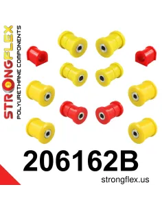 206162B: Front and rear suspension bush kit