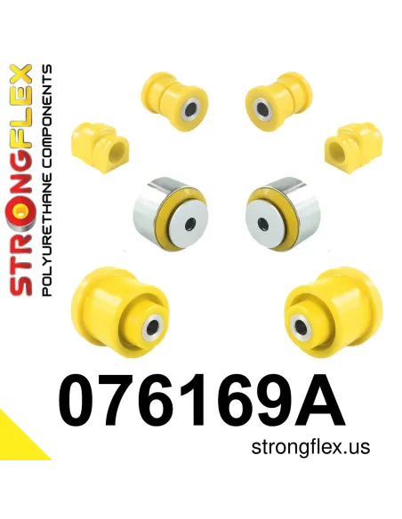076169A: Front suspension and ream beam bush kit SPORT
