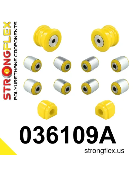 036109A: Rear suspension bush kit SPORT