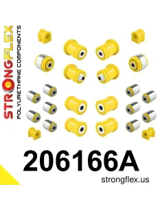 206166A: Full suspension polyurethane bush kit SPORT