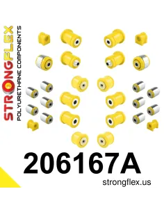 206167A: Full suspension polyurethane bush kit SPORT