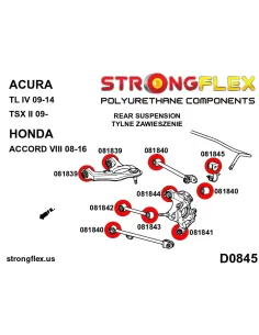 081840A: Rear suspension bush SPORT 2