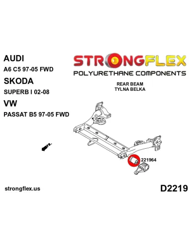 026280A: Full suspension bush kit SPORT