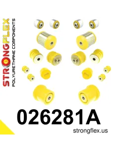 026281A: Front suspension and ream beam bush kit SPORT