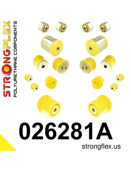 026281A: Front suspension and ream beam bush kit SPORT