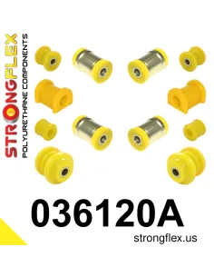 036120A: Rear suspension bush kit SPORT
