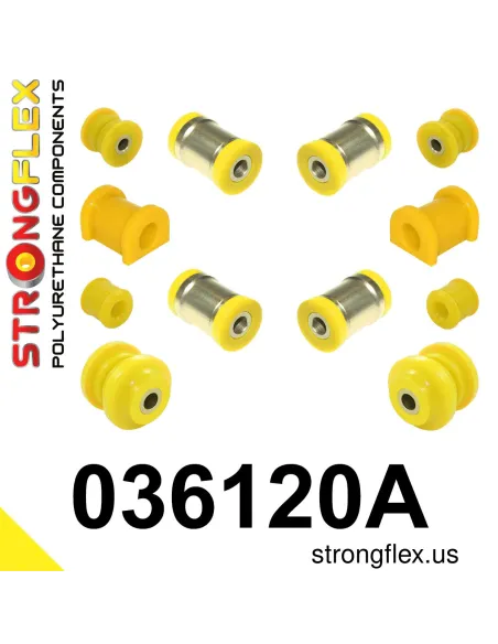 036120A: Rear suspension bush kit SPORT
