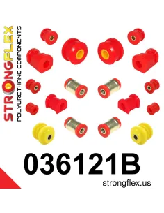 036121B: Full suspension polyurethane bush kit