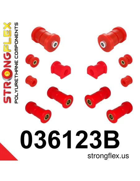 036123B: Rear suspension bush kit