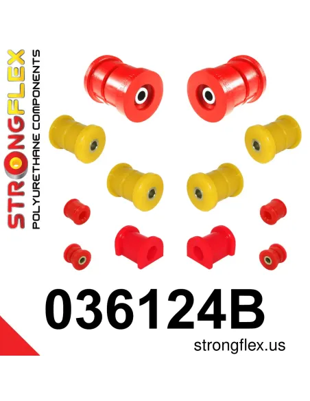 036124B: Rear suspension bush kit