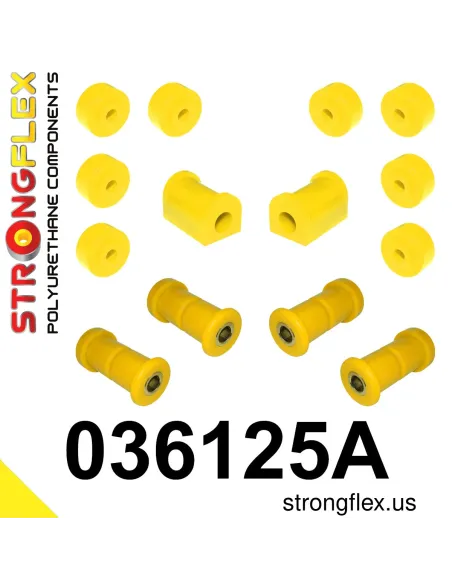 036125A: Rear suspension bush kit SPORT
