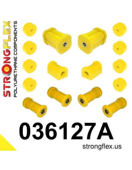 036127A: Rear suspension bush kit SPORT