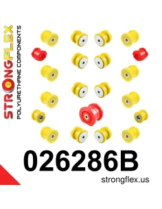 026286B: Full suspension polyurethane bush kit