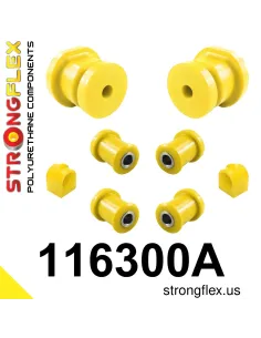 116300A: Rear suspension bush kit SPORT