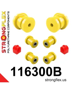 116300B: Rear suspension bush kit