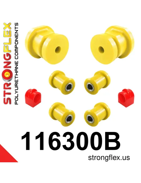 116300B: Rear suspension bush kit