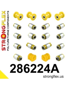 286224A: Rear suspension bush kit SPORT