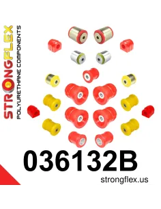 036132B: Full suspension polyurethane bush kit