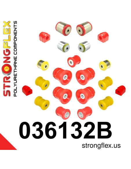 036132B: Full suspension polyurethane bush kit