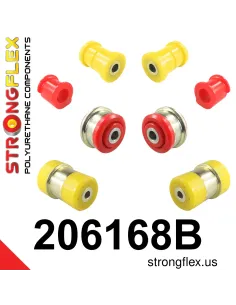 206168B: Front suspension and ream beam bush kit
