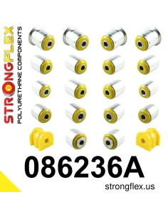 086236A: Rear suspension bush kit SPORT
