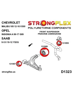 131969A: Front control arm – rear bush SPORT 2