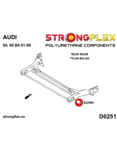 022084B: Rear beam bush 2