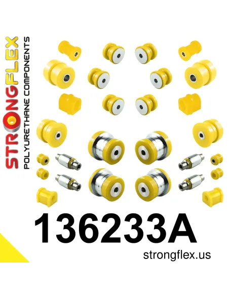 136233A: Full suspension polyurethane bush kit SPORT