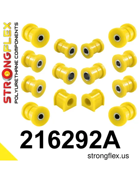 216292A: Rear suspension bush kit SPORT