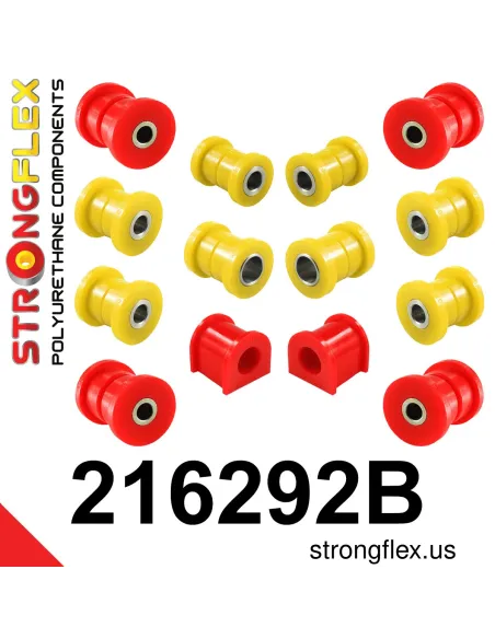 216292B: Rear suspension bush kit